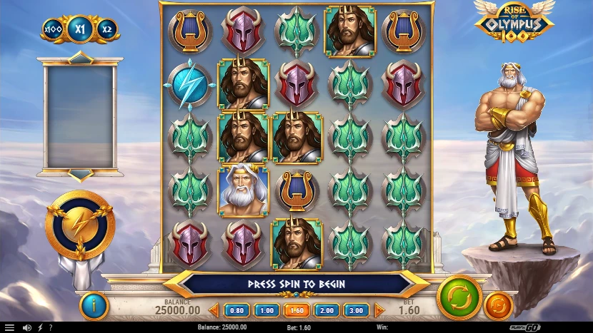 Rise of Olympus 100